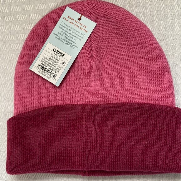 3/$15 2 Cat And Jack Pink Girls Winter Hat Beanie OSFA NWT - Picture 1 of 1
